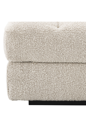 Cream Bouclé Corner Sofa | Eichholtz Dean | Oroa.com