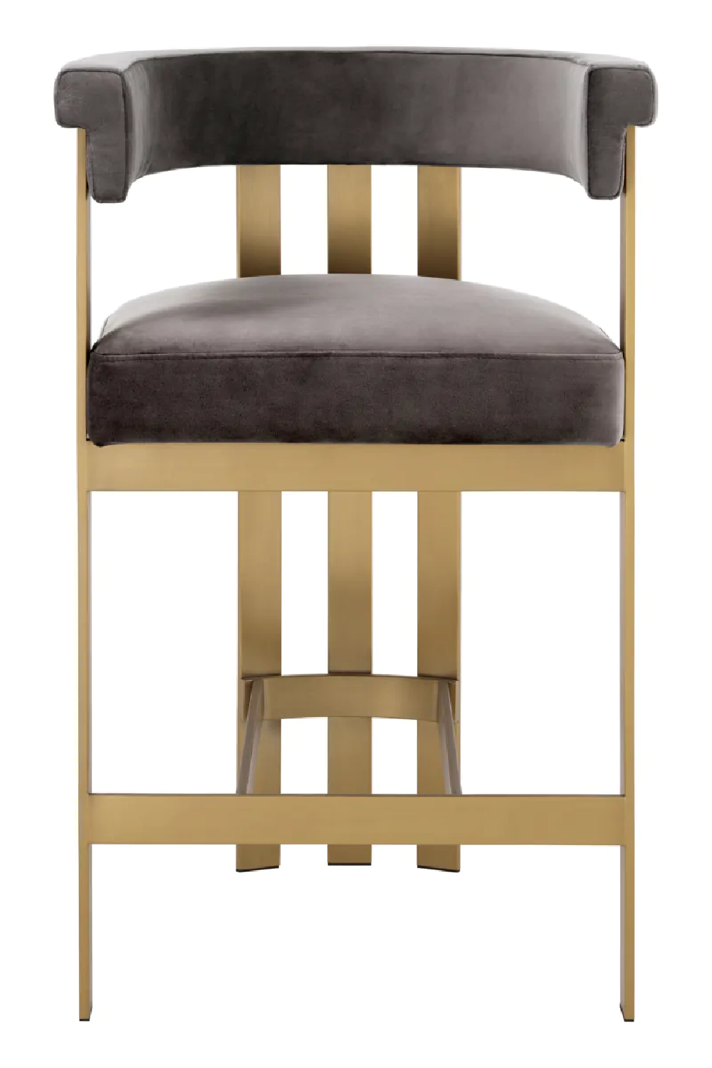 Modern Curved Counter Stool | Eichholtz Clubhouse | Oroa.com