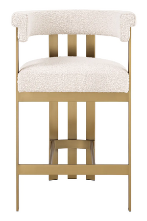 Modern Curved Counter Stool | Eichholtz Clubhouse | Oroa.com