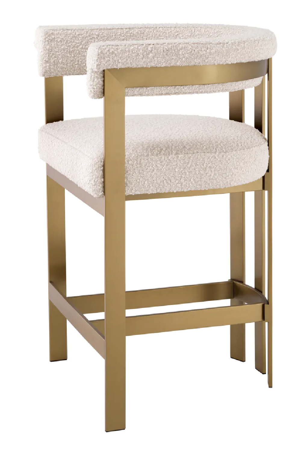 Modern Curved Counter Stool | Eichholtz Clubhouse | Oroa.com