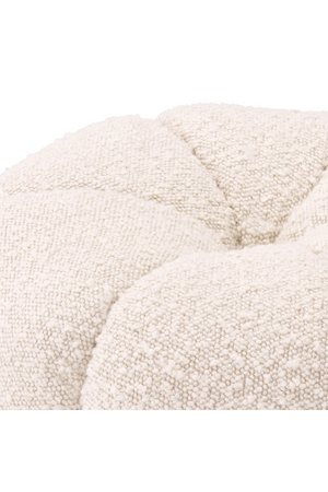 Modern Bouclé Stool | Eichholtz Stool Orchanic | Oroa.com