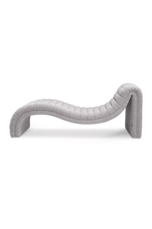Gray Bouclé Chaise Longue | Eichholtz Pioneer | Oroa.com