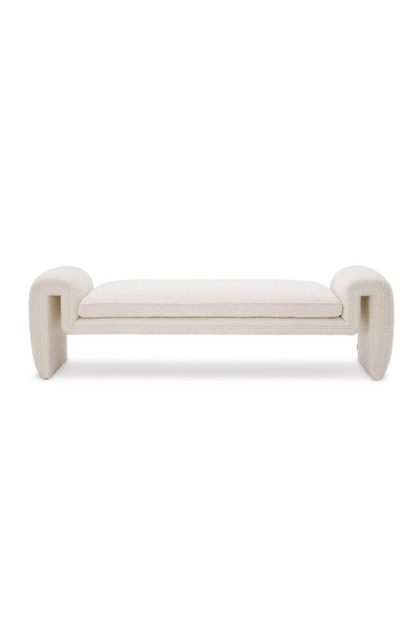 Luxurious Contemporary Bouclé Bench | Eichholtz Tondo | Oroa.com