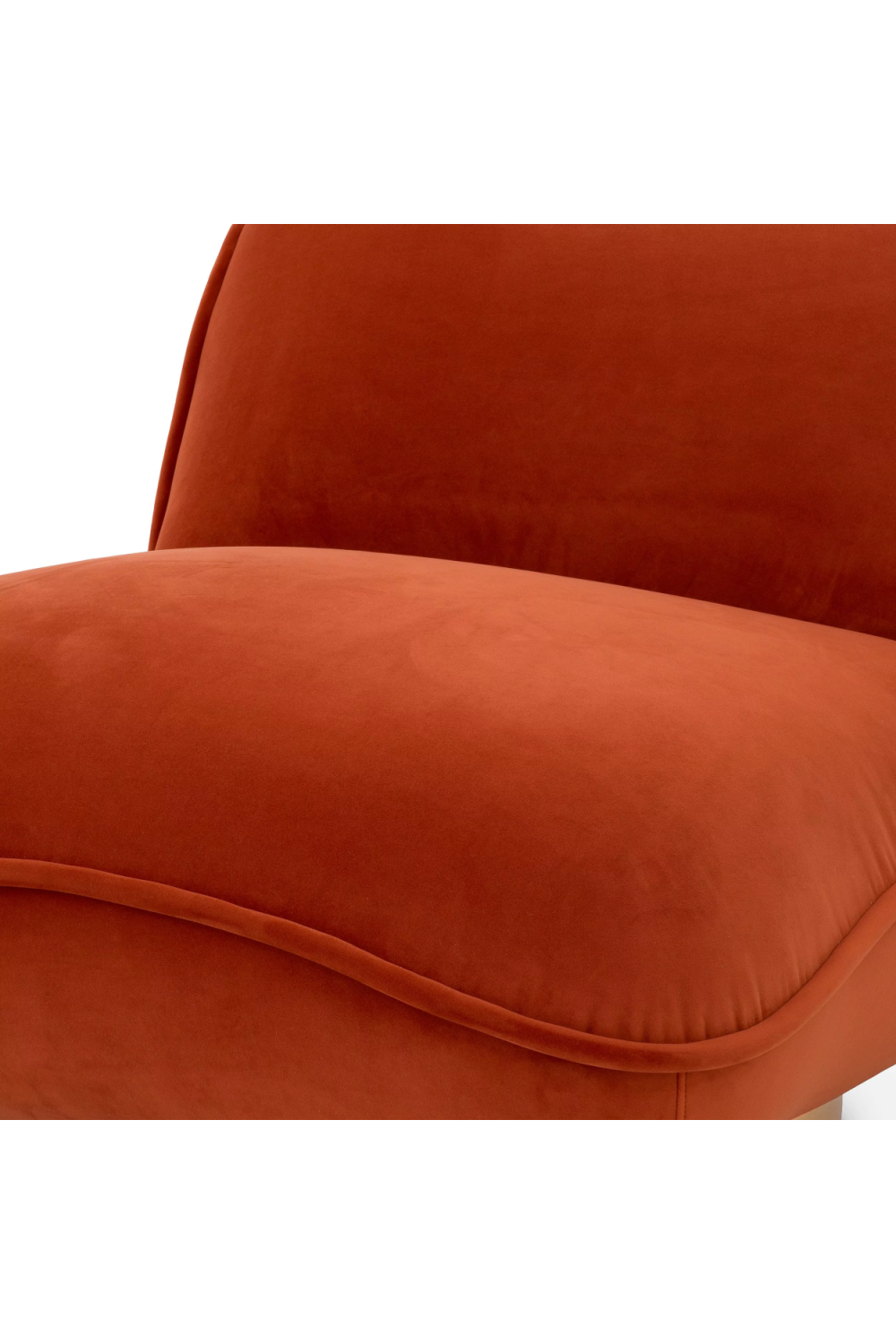 Orange Velvet Pillow Swivel Chair | Eichholtz Relax | Oroa.com