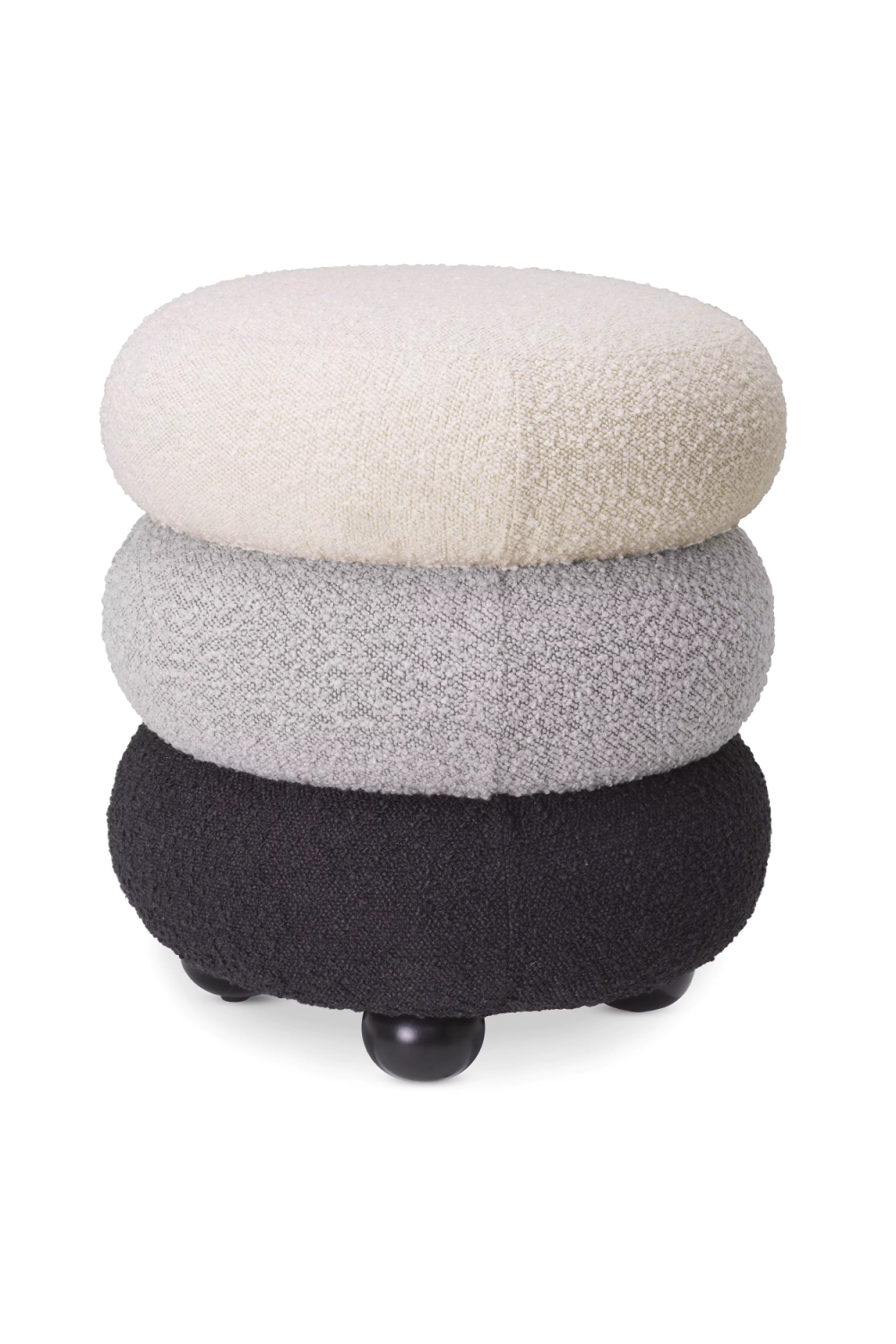 Upholstered Accent Stool | Eichholtz Tulum | OROA.com