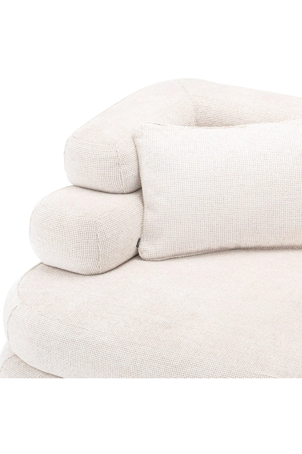 White Layered Lounge Chair | Eichholtz Malaga | Oroa.com