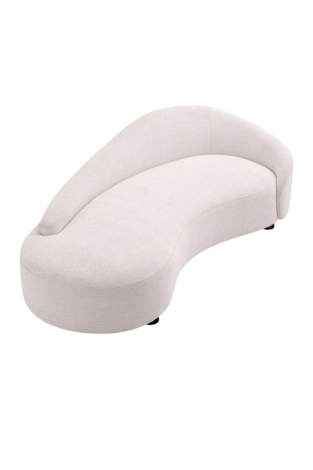 White Modern Curved Sofa | Eichholtz Rivolo | Oroa.com