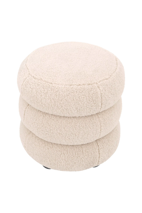 Upholstered Accent Stool | Eichholtz Tulum | OROA.com