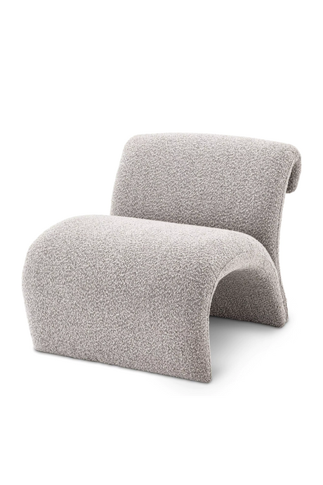 Bouclé Free Flowing Accent Chair | Eichholtz Vignola | Oroa.com