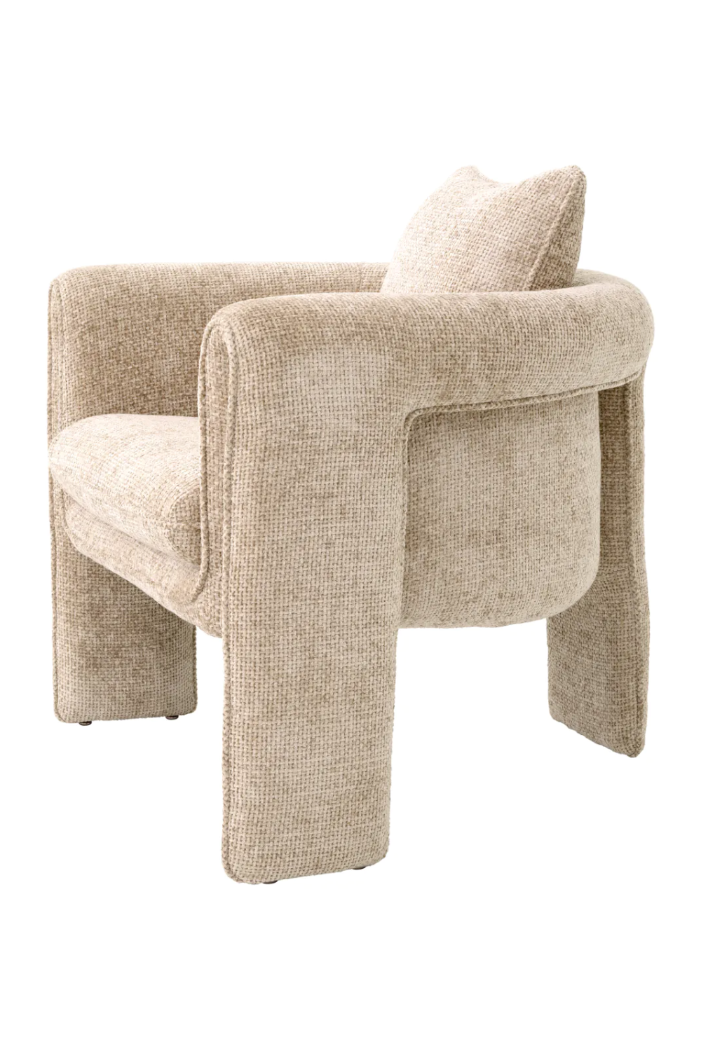 Sculptural Upholstered Lounge Chair | Eichholtz Toto | Oroa.com