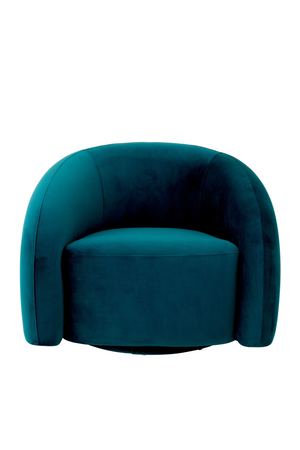 Curved Modern Swivel Armchair | Eichholtz Novelle | Oroa.com