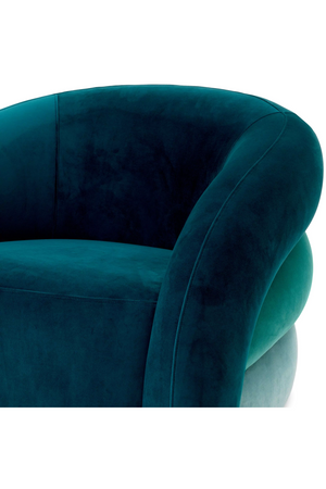 Curved Modern Swivel Armchair | Eichholtz Novelle | Oroa.com