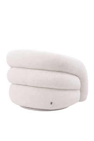 Curved Modern Swivel Armchair | Eichholtz Novelle | Oroa.com