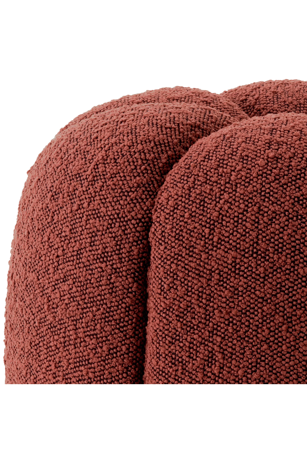Modern Bouclé Stool | Eichholtz Stool Orchanic | Oroa.com