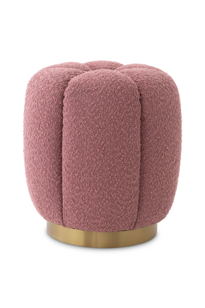 Modern Bouclé Stool | Eichholtz Stool Orchanic | Oroa.com
