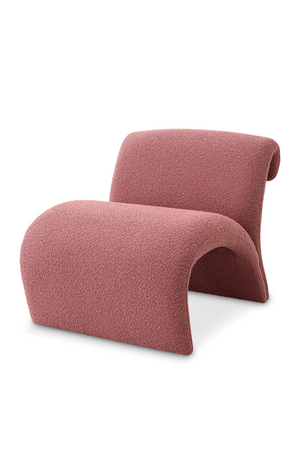 Bouclé Free Flowing Accent Chair | Eichholtz Vignola | Oroa.com