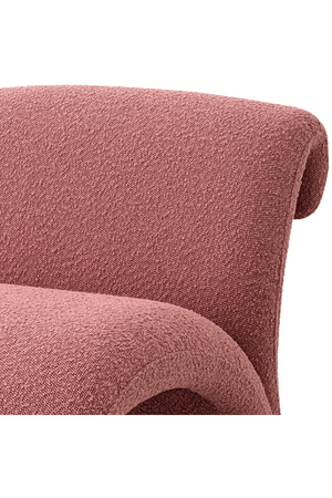 Bouclé Free Flowing Accent Chair | Eichholtz Vignola | Oroa.com