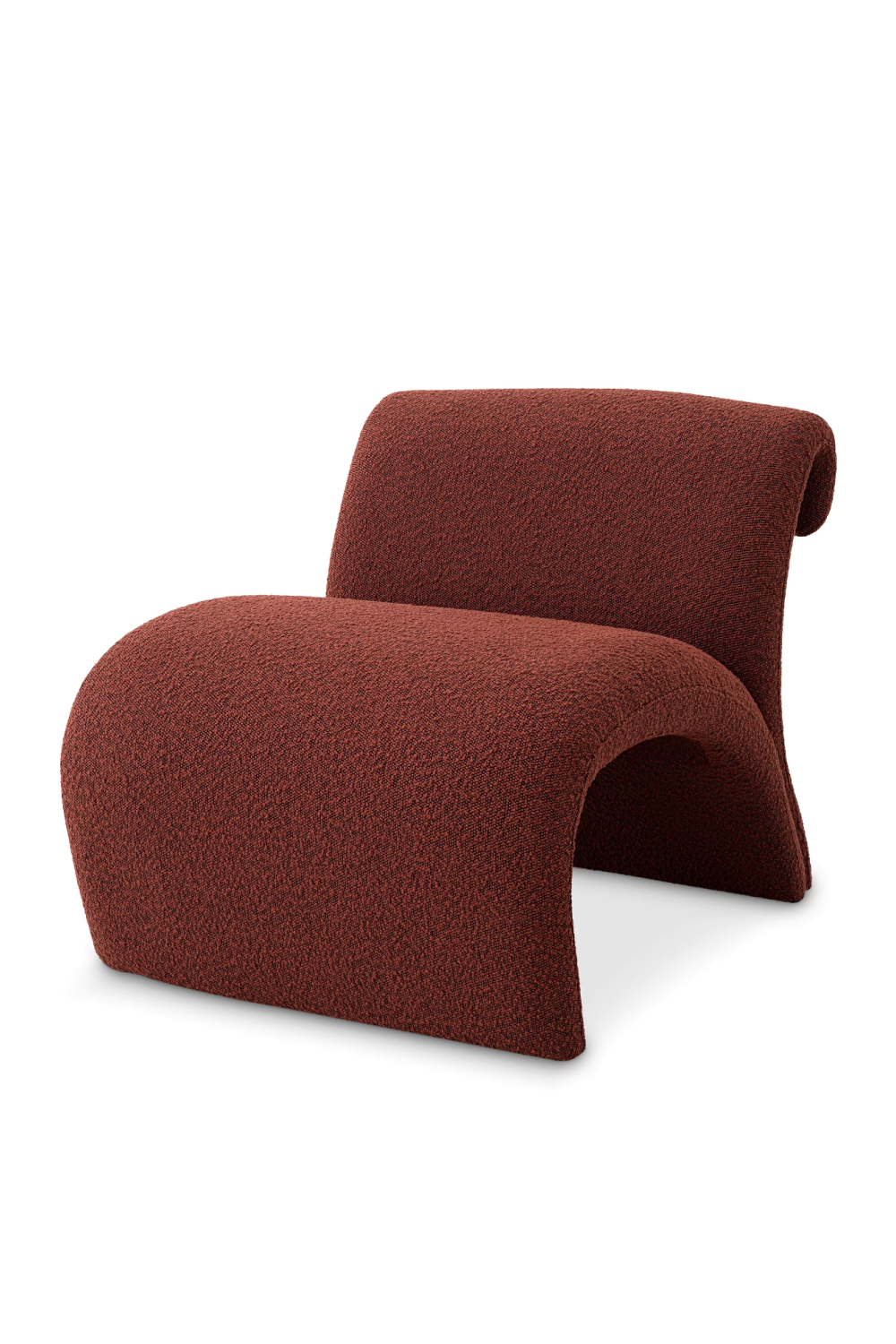 Bouclé Free Flowing Accent Chair | Eichholtz Vignola | Oroa.com