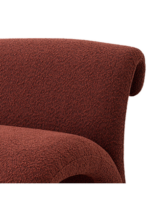 Bouclé Free Flowing Accent Chair | Eichholtz Vignola | Oroa.com
