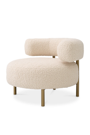 Curved Modern Lounge Chair | Eichholtz Thompson | Oroa.com