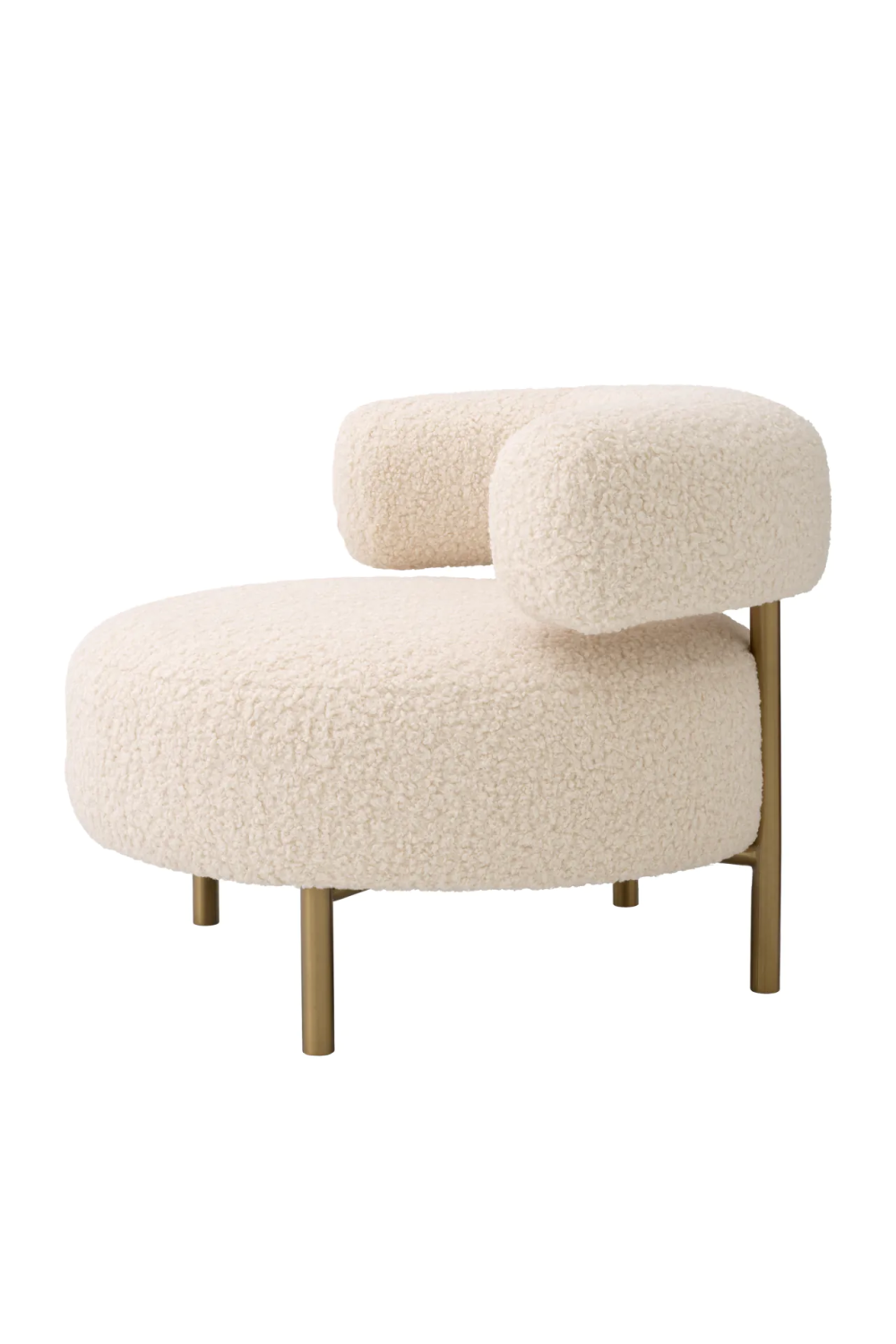 Curved Modern Lounge Chair | Eichholtz Thompson | Oroa.com