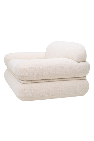Bouclé Cream Lounge Chair | Eichholtz Ménard | Oroa.com