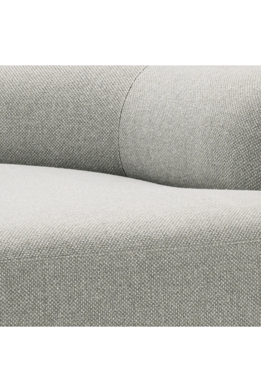 Irregular-Shaped Gray Sofa | Eichholtz Taraval | Oroa.com