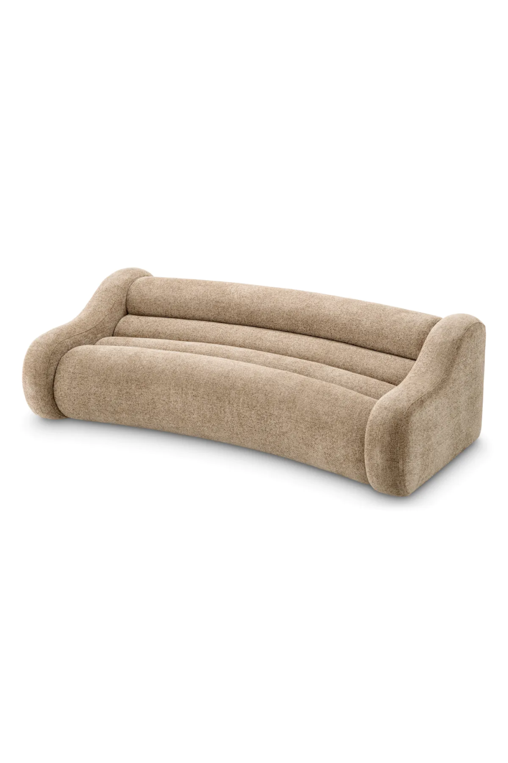 Beige Curved Sofa | Eichholtz Carbone | Oroa.com