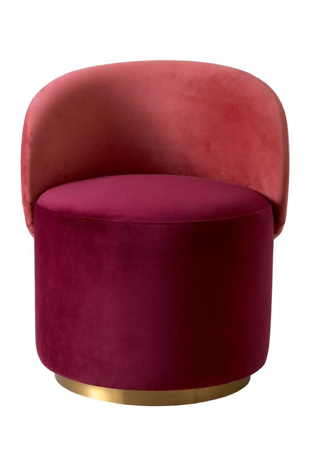 Velvet bucket chair hot sale