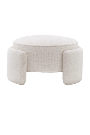 Round Upholstered Modern Stool | Eichholtz Ortega | Oroa.com