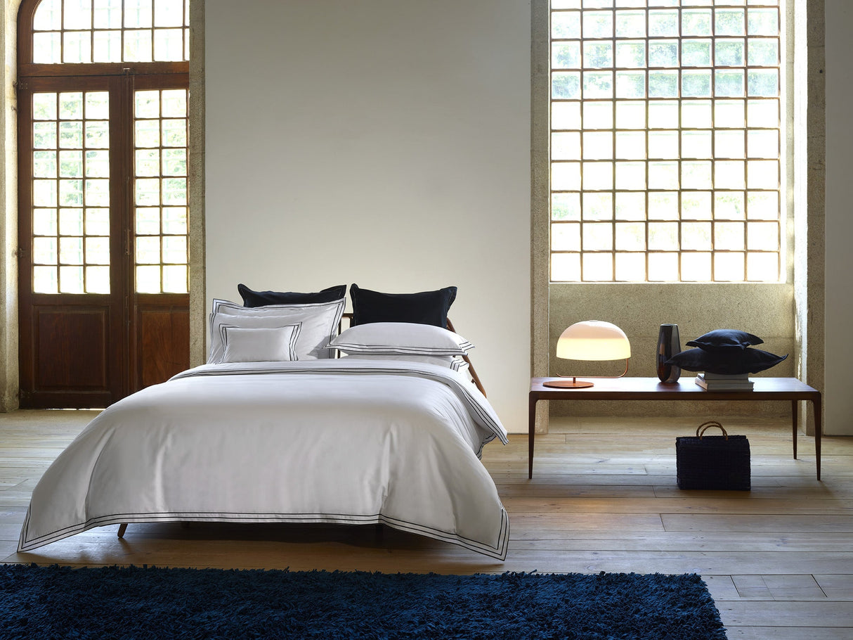 430TC Cotton Sateen Duvet Cover | Amalia Home Alba | Oroa.com