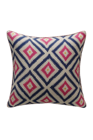Multi-colored Geometric Cushion | Andrew Martin Glacier | OROA