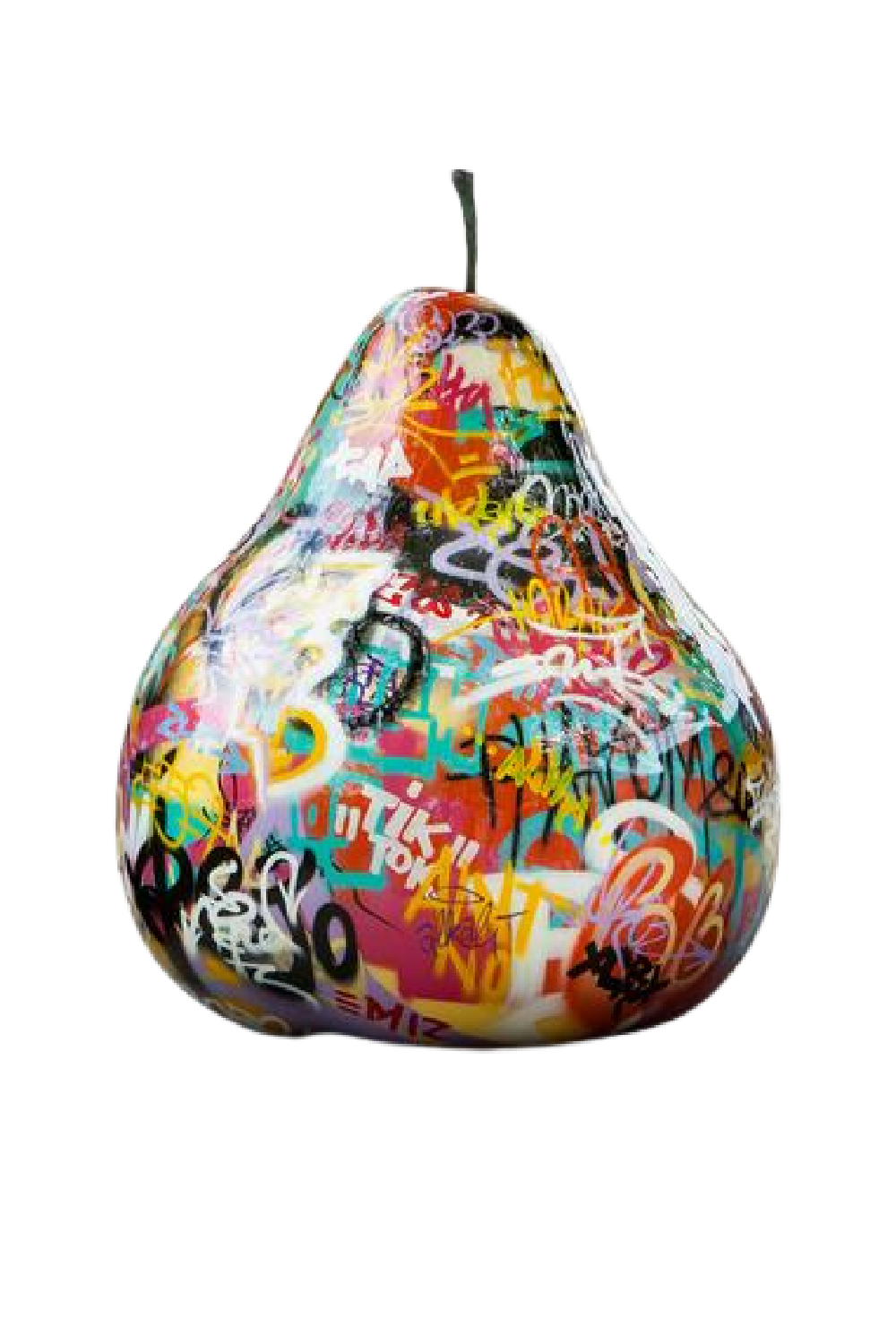 Pear Ceramic Sculpture | Andrew Martin Graffiti | OROA