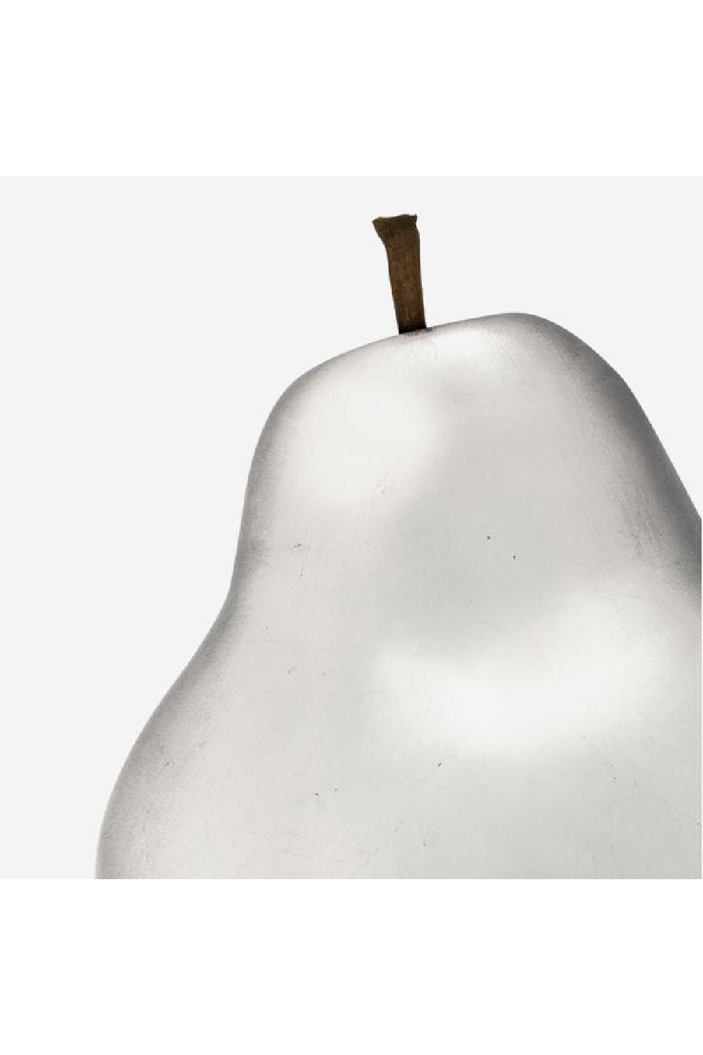 Decorative Silver Pear Sculpture | Andrew Martin Plated | Oroa.com