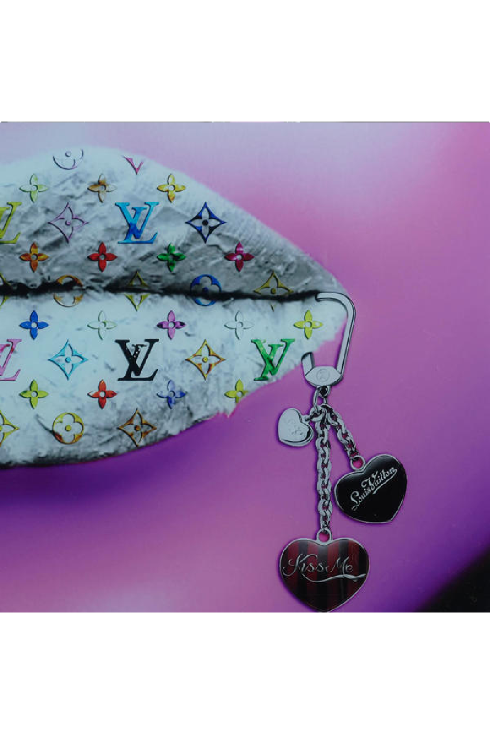 louis vuitton purple and pink