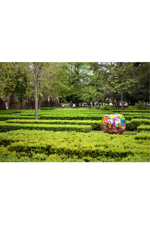 Apple Ceramic Sculpture | Andrew Martin Graffiti | OROA