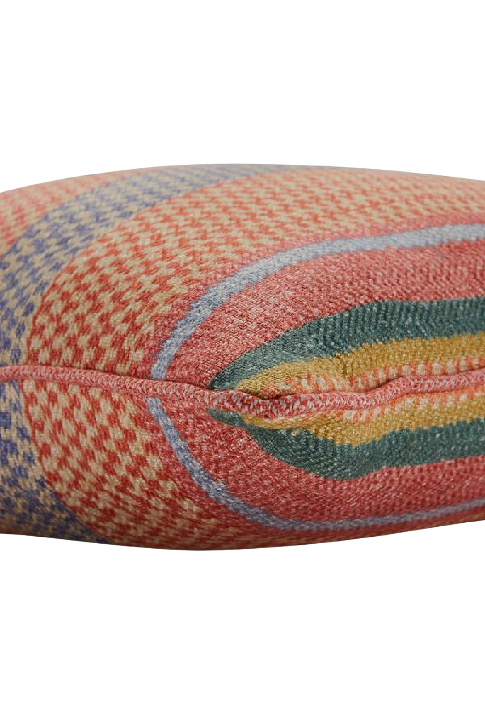 Multi-colored Geometric Print Cushion | Andrew Martin Oxus | OROA