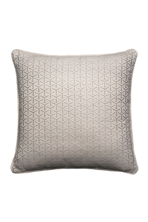 Geometric Cushion with Cream Piping | Andrew Martin Monte | OROA