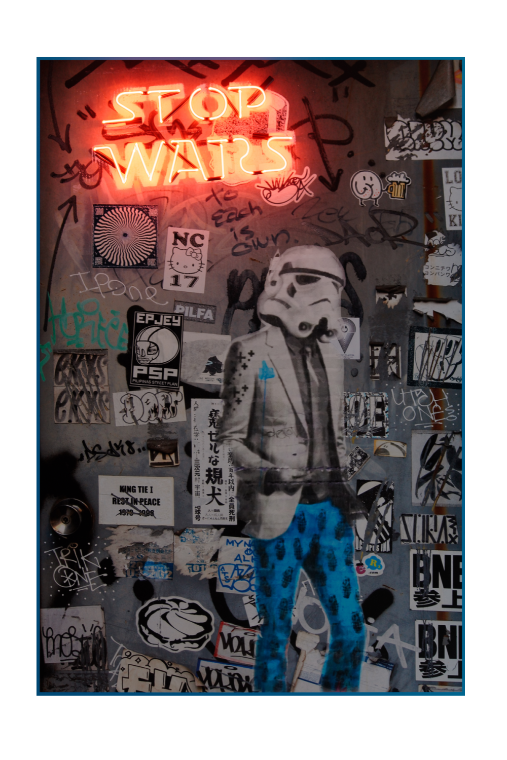 Stormtrooper Neon Artwork | Andrew Martin Star Wars | OROA