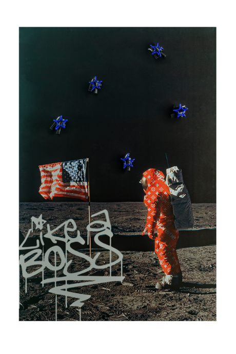 Louis Vuitton Spacesuit Neon Artwork | Andrew Martin Like a Boss