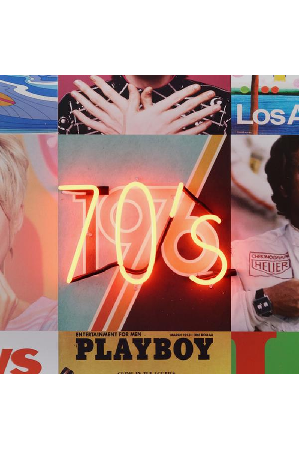 70s Neon Wall Art | Andrew Martin The Seventies | OROA.com