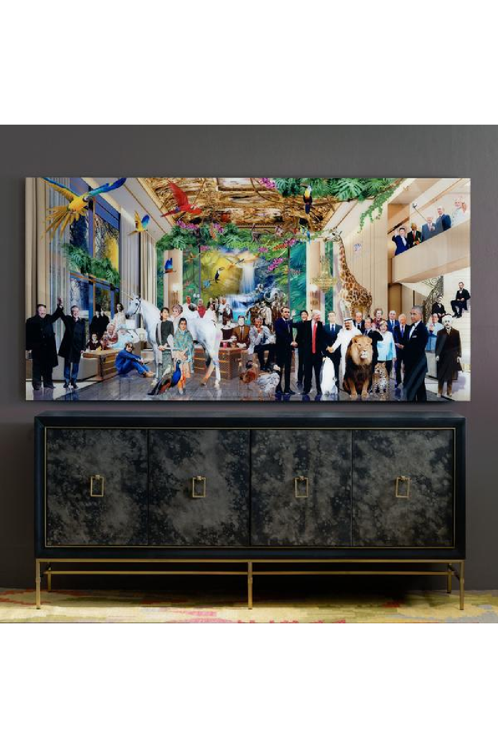 Multicolored Digital Art Decor | Andrew Martin We Are The World | OROA