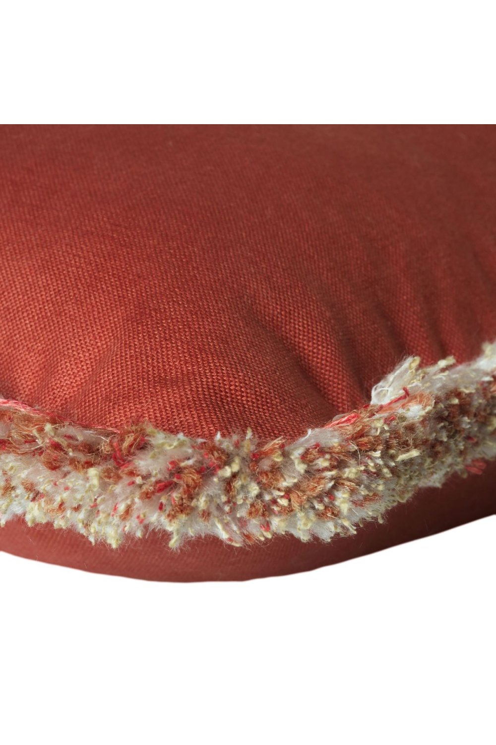 Fringed Linen Cushion | Andrew Martin Beagle | OROA 