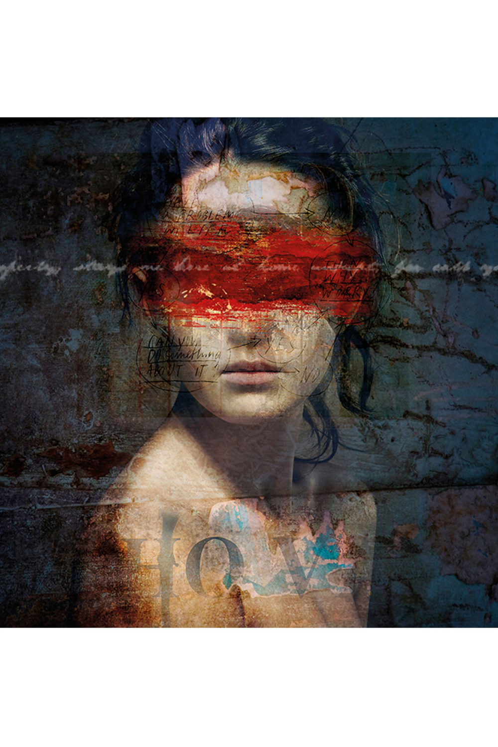 Blindfolded Woman Plexiglass Artwork | Andrew Martin Photo Viva | OROA
