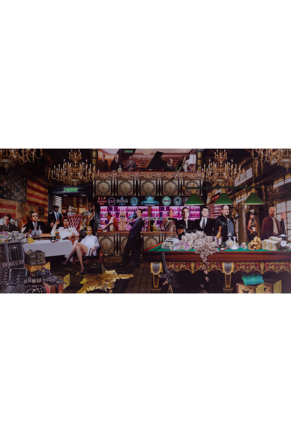 Limited Edition Acrylic Photographic Artwork | Andrew Martin Gangster Reunion | Oroa.com