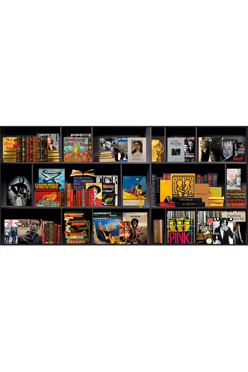 Legendary Icons in Shelf Artwork | Andrew Martin My Life In A Nutshell Vol 1 | Oroa.com