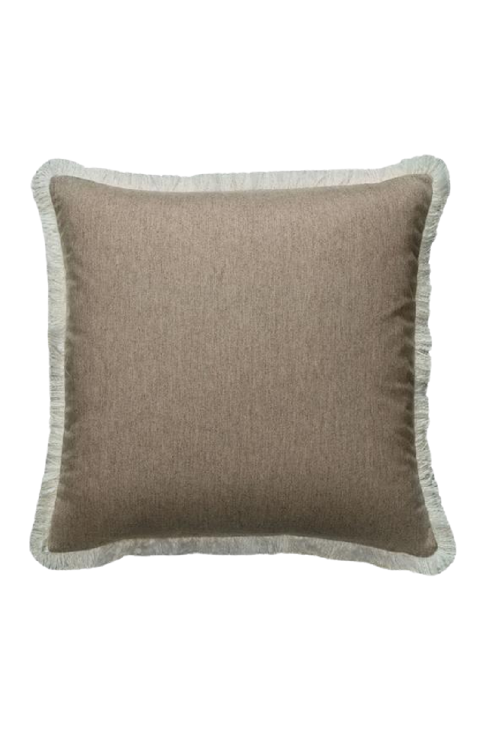 Camel Tone Wool Square Cushion | Andrew Martin York | OROA