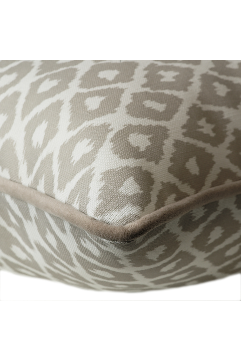 Diamond Print Outdoor Throw Pillow | Andrew Martin Gypsum | Oroa.com