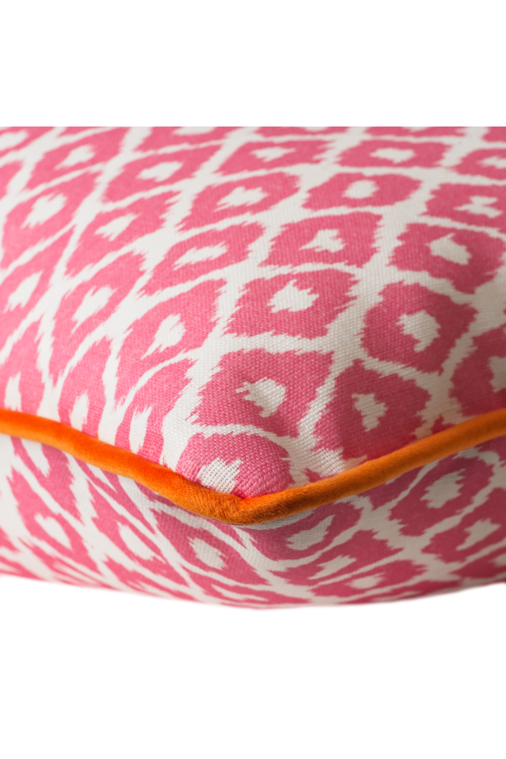 Diamond Print Outdoor Throw Pillow | Andrew Martin Gypsum | Oroa.com