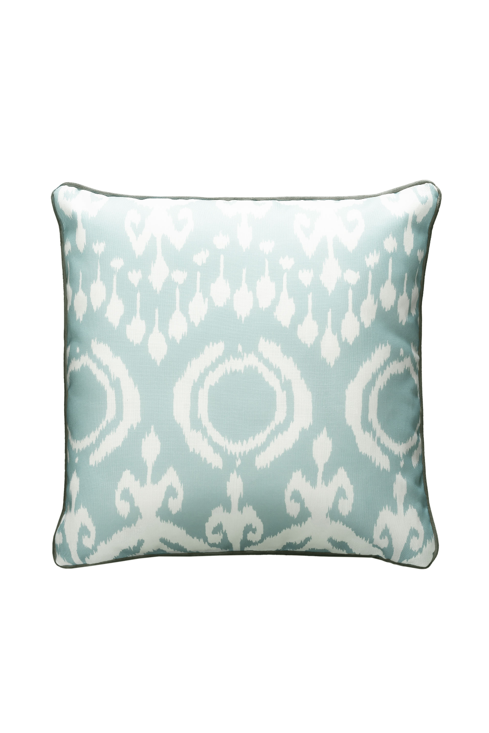 Ikat Print Outdoor Throw Pillow | Andrew Martin Volcano | Oroa.com